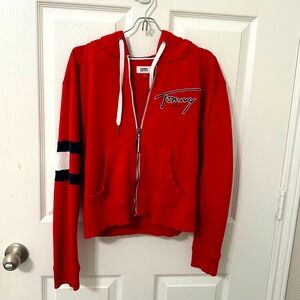 Vintage Tommy Hilfiger zip up hoodie